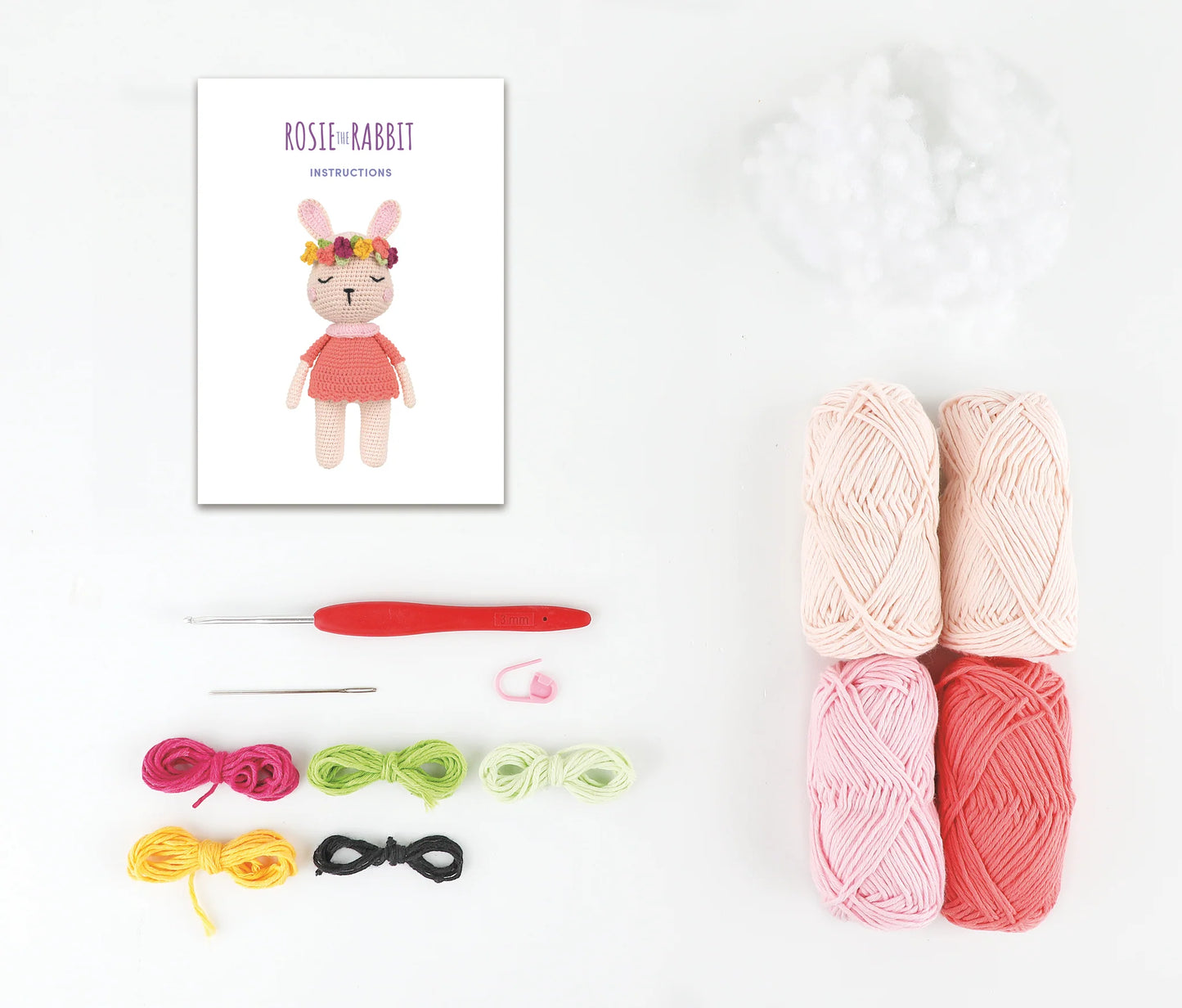 Amigurumi Crochet Kit - ROSIE THE RABBIT