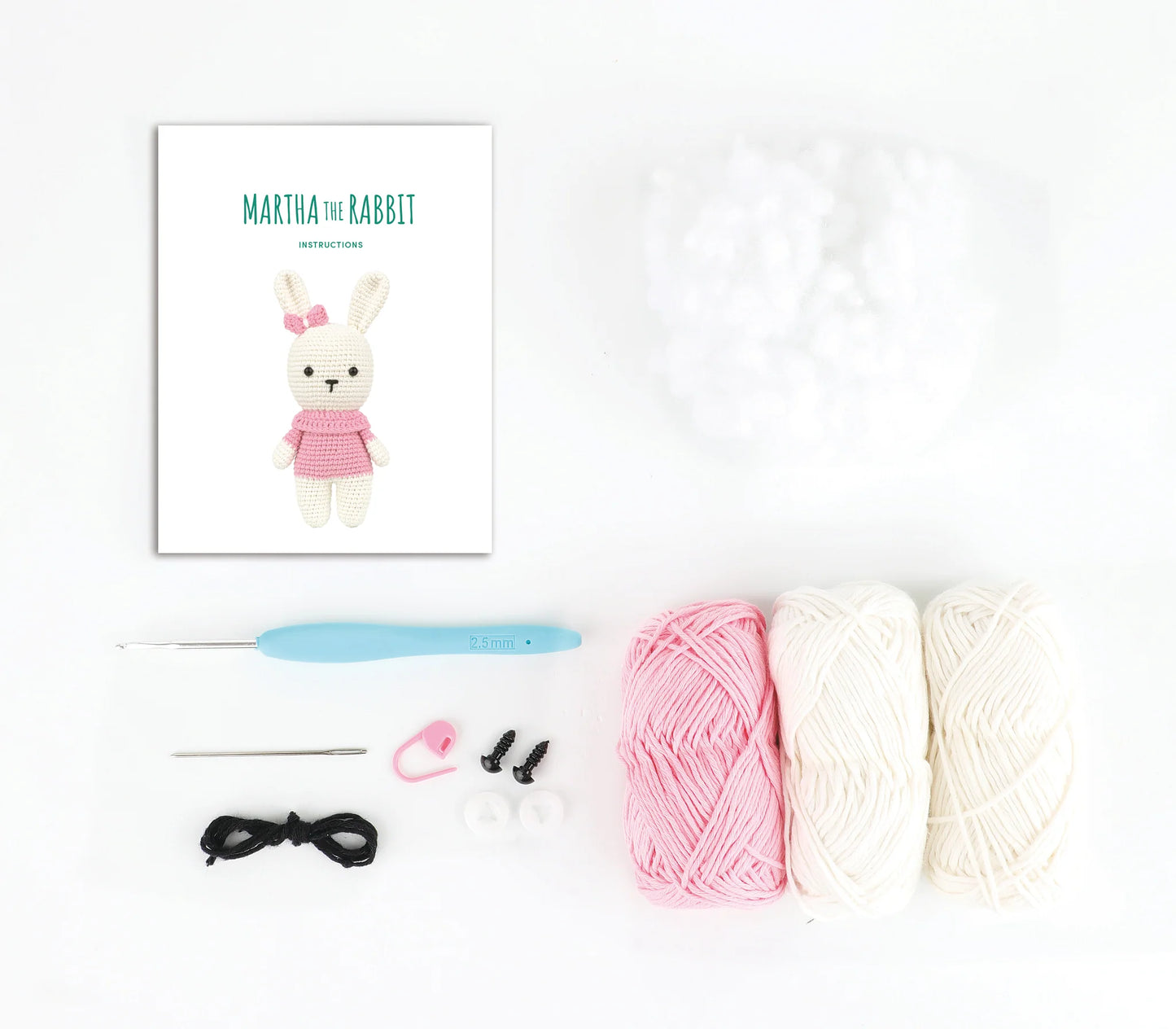 Amigurumi Crochet Kit - MARTHA THE RABBIT