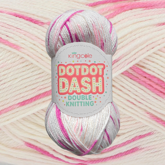 Dot Dot Dash DK 100g - 4 Colours Available