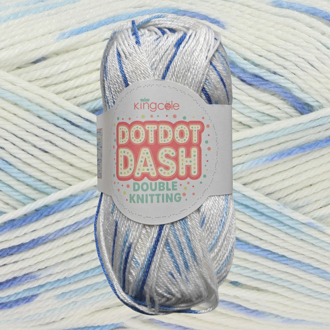 Dot Dot Dash DK 100g - 4 Colours Available