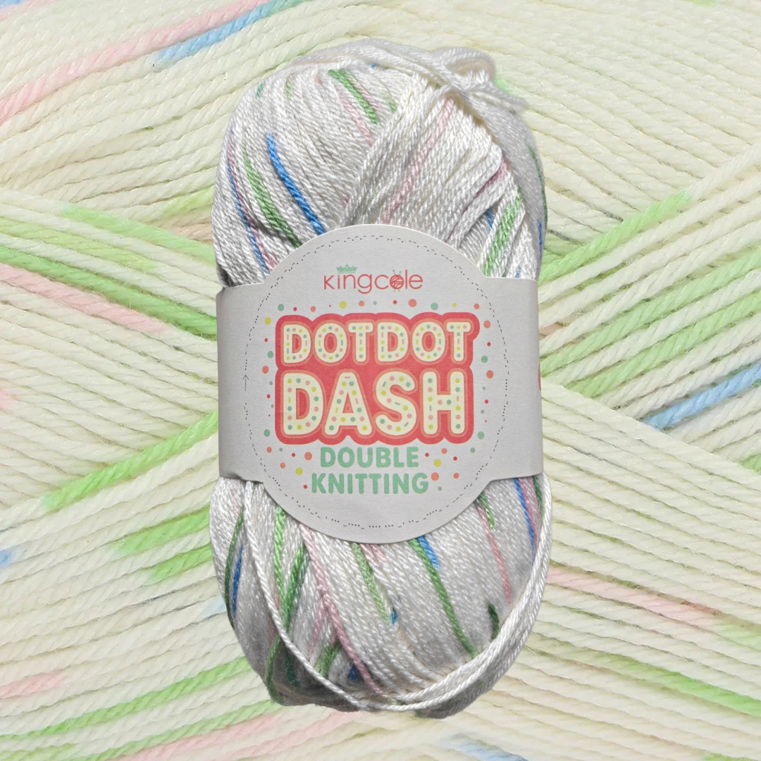Dot Dot Dash DK 100g - 4 Colours Available