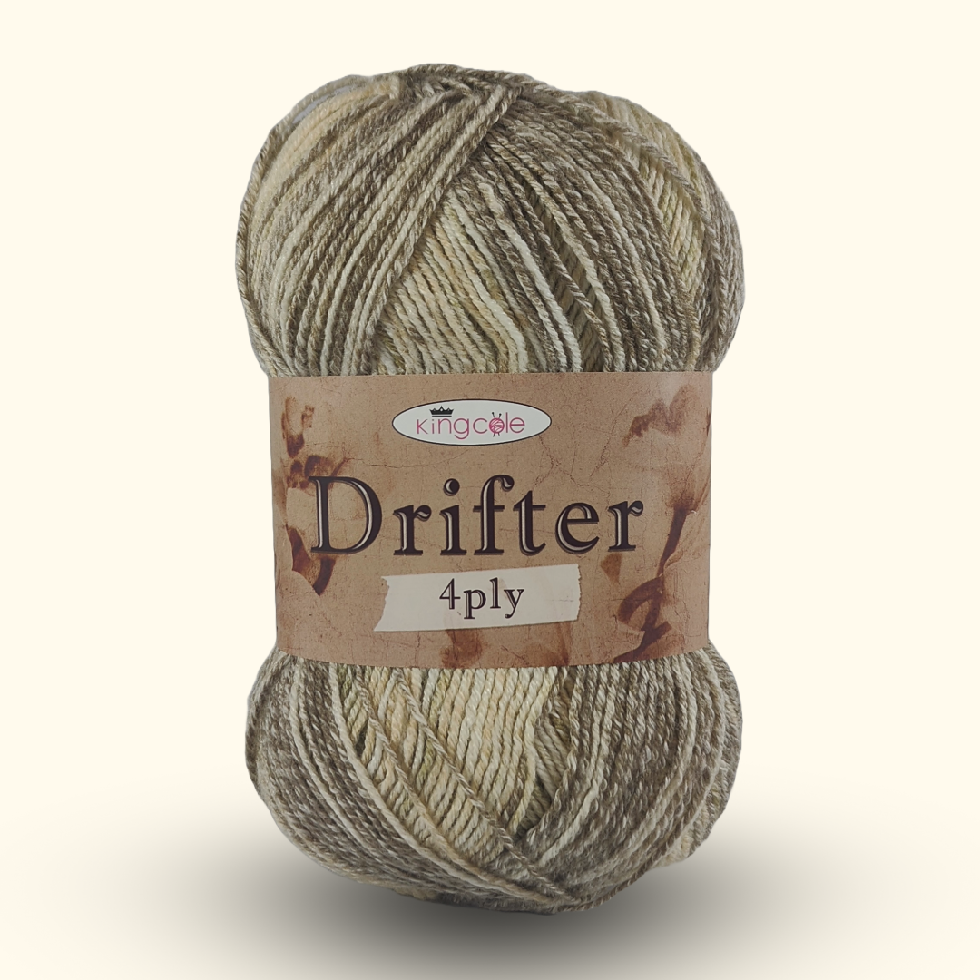 DRIFTER - 4 PLY - 100g - More colours available