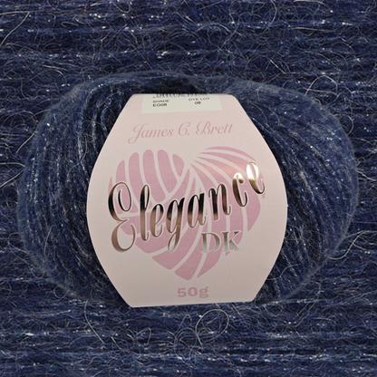Elegance DK 50g - 8 Colours Available