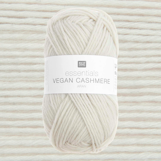 BEST SELLER -  ESSENTIALS VEGAN CASHMERE ARAN 50g - More Colours Available