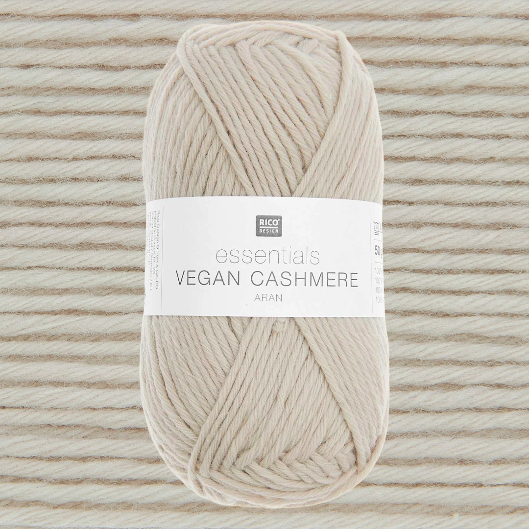 BEST SELLER -  ESSENTIALS VEGAN CASHMERE ARAN 50g - More Colours Available