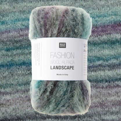 Fashion Wool Alpaca Landscape 4 Ply 25g - 2 Colours Available