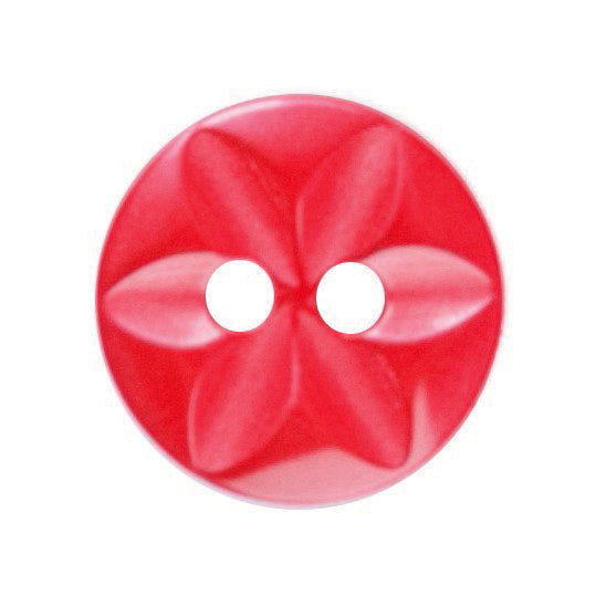 2 Hole Button - 10mm - Star - 3 Colours Available