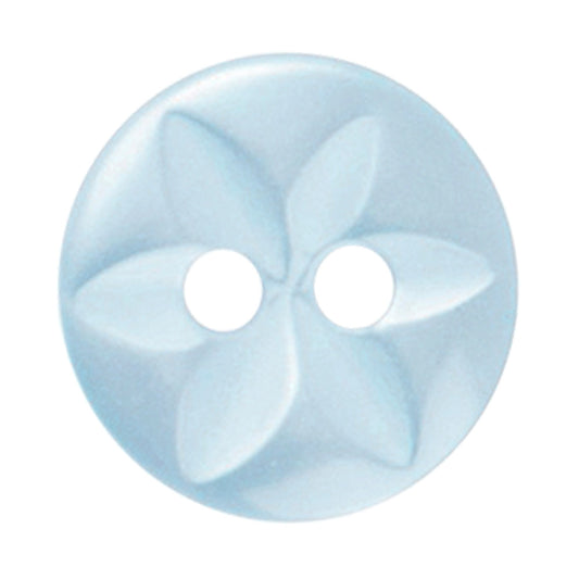 2 Hole Button - 16mm - Star -3 Colours Available