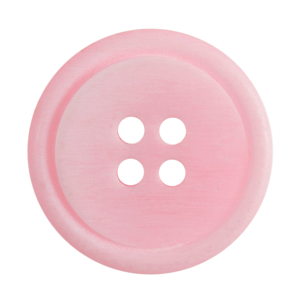 4 Hole Button - 20mm - Rimmed - 2 Colours Available