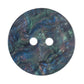 2 Hole Button - Galaxy Shimmer (Aqua) - 25mm