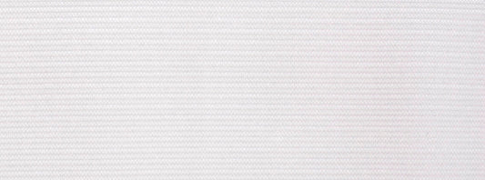 38mm (1.5") Elastic - White