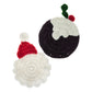 Christmas Coasters - 2 Pcs - Crochet Kit