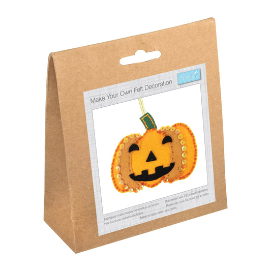 FELT KIT - HALLOWEEN PUMPKIN