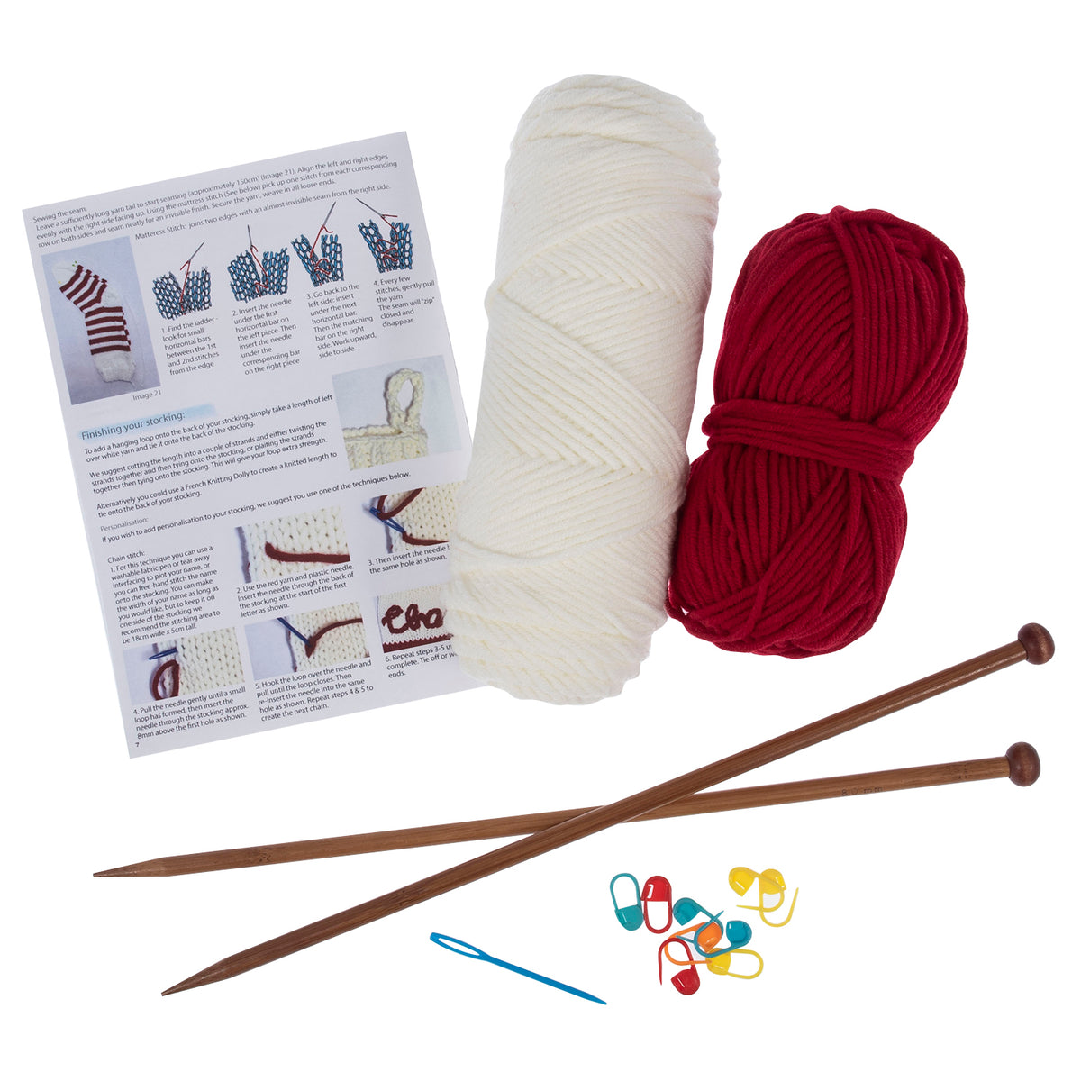 Knitting Kit - Christmas Stocking