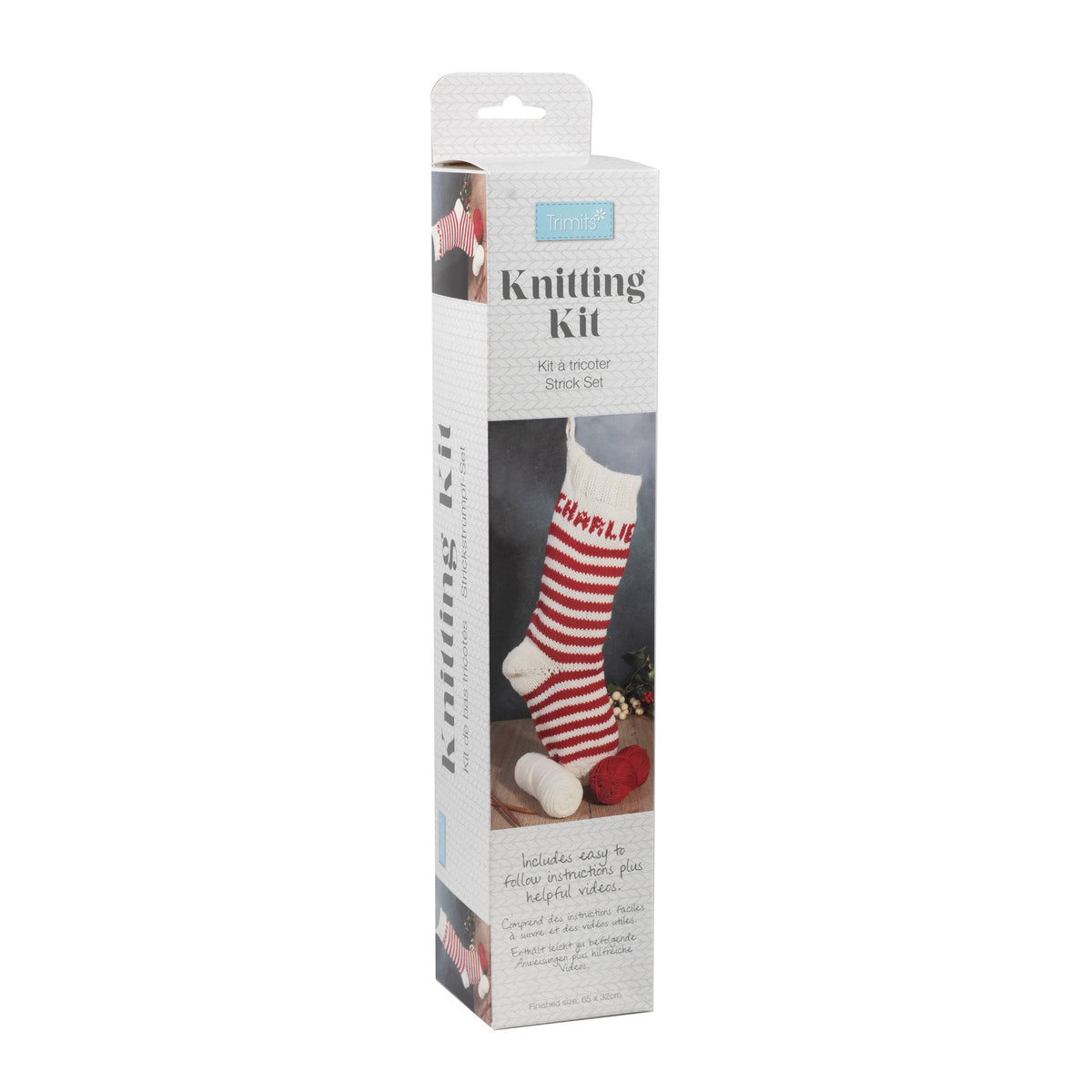 Knitting Kit - Christmas Stocking
