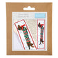 Counted Cross Stitch Kit - BOOKMARK - Silly Sausage