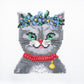 COUNTED CROSS STITCH KIT - Meow