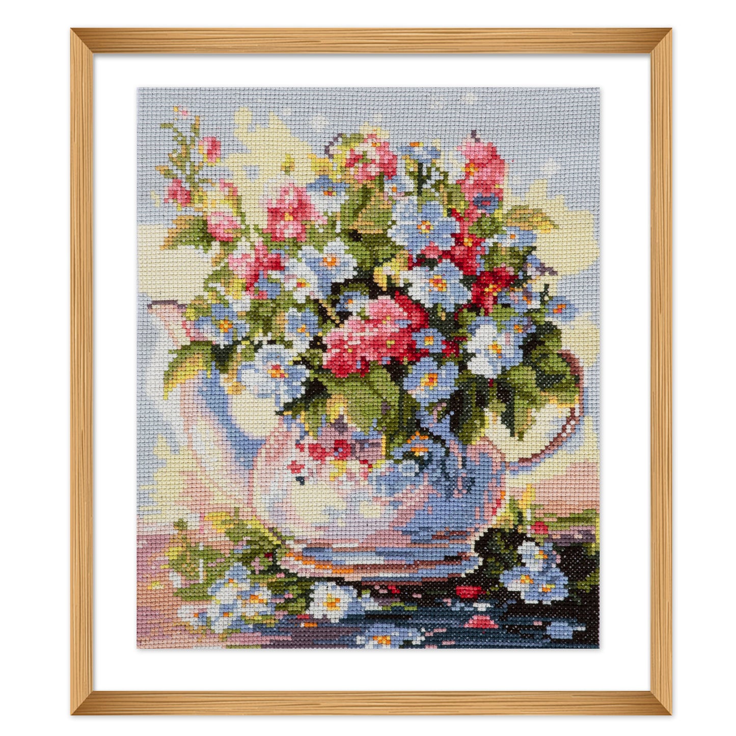 PRINTED (NO COUNT) CROSS STITCH KIT - Bloom