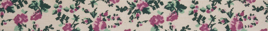 Floral Cotton Ribbon  25mm