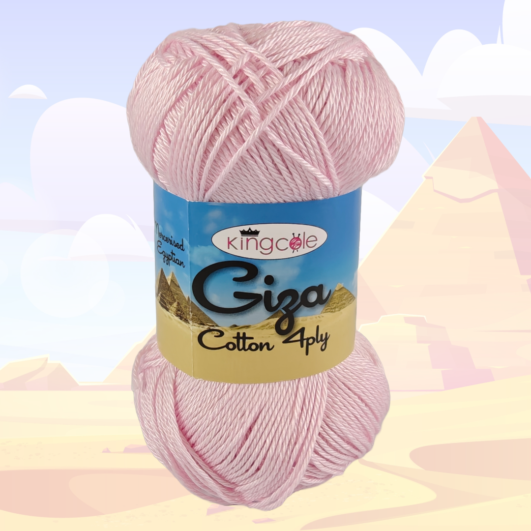 Giza Cotton 4 Ply 50g - More Colours Available