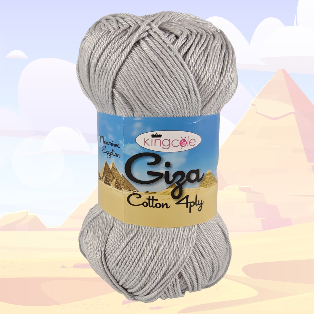Giza Cotton 4 Ply 50g - More Colours Available