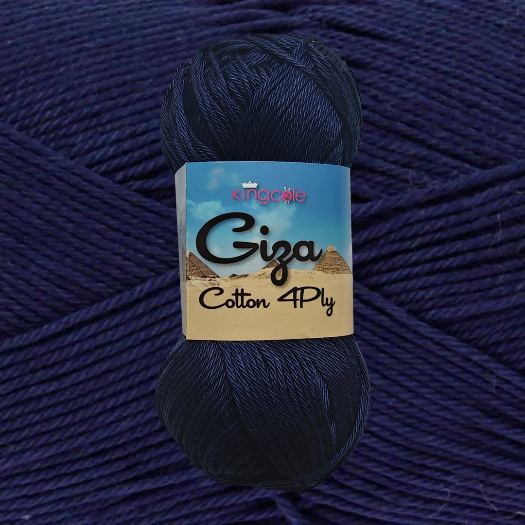Giza Cotton 4 Ply 50g - More Colours Available