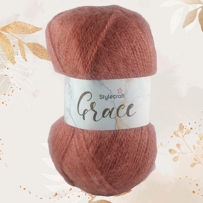 GRACE - ARAN 100g - More colours available