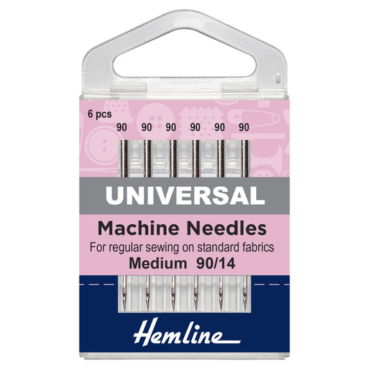 MACHINE NEEDLES - Universal - Medium 90/14 - 6 pcs