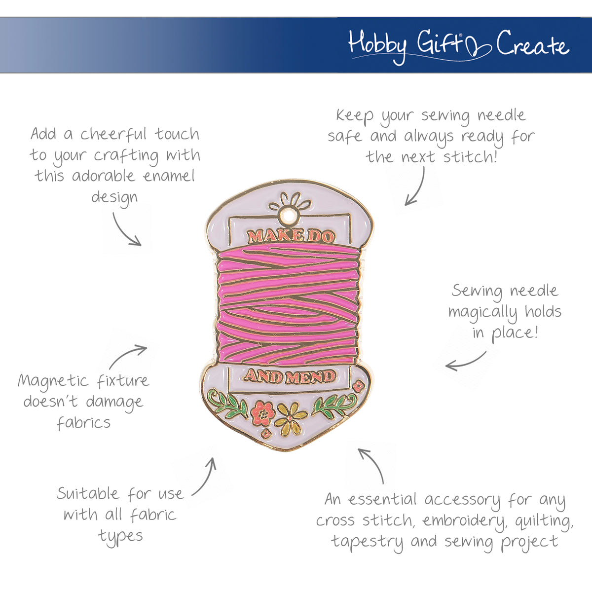 Magnetic Needle Minder - Bobbin