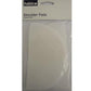 Nylon Shoulder Pads - White - Various Sizes