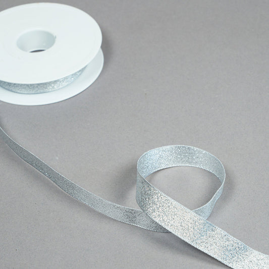 Silver Lame Ribbon - 3 Widths Available