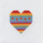 1st Kit - Cross Stitch - HEART