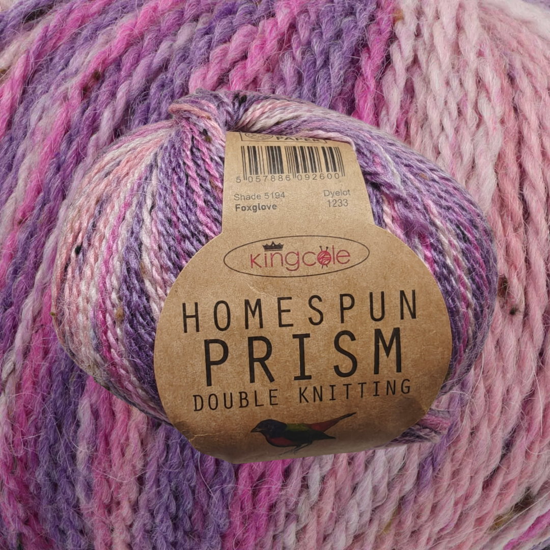 HOMESPUN PRISM DK 50g - More Colours Available