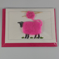 SHEEP CARD - Coloured Knitting