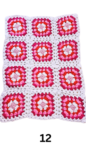 Mini Chenille Chunky  Blanket Kit - Pack of 12 x 50g Cakes - More Colours Available