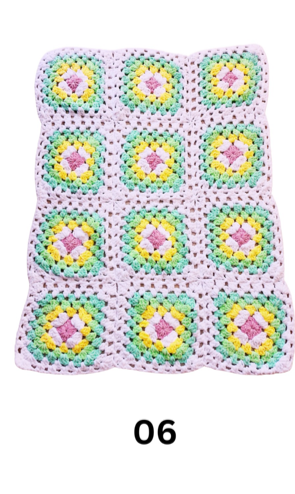 Mini Chenille Chunky  Blanket Kit - Pack of 12 x 50g Cakes - More Colours Available