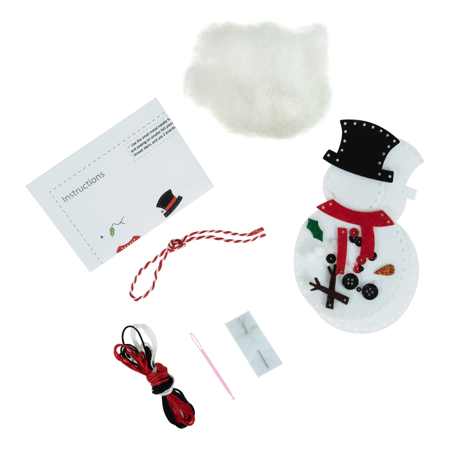 FELT KIT - Christmas Snowman