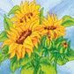COUNTED CROSS STITCH KIT - LARGE - Sunflowers
