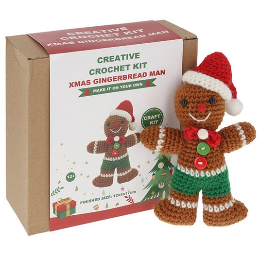 Creative Crochet Kit - Gingerbread Man