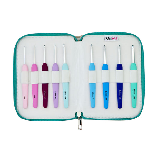 CROCHET HOOK SET - Waves 2.0 - Deluxe Set of 9 Hooks