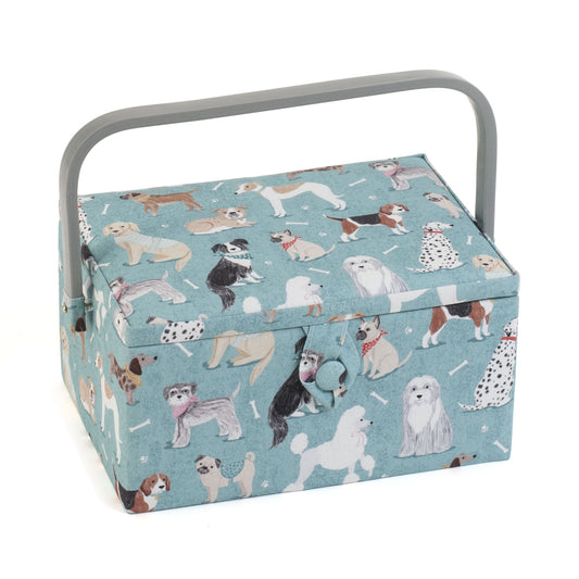 SEWING BOX - (M) Dogs