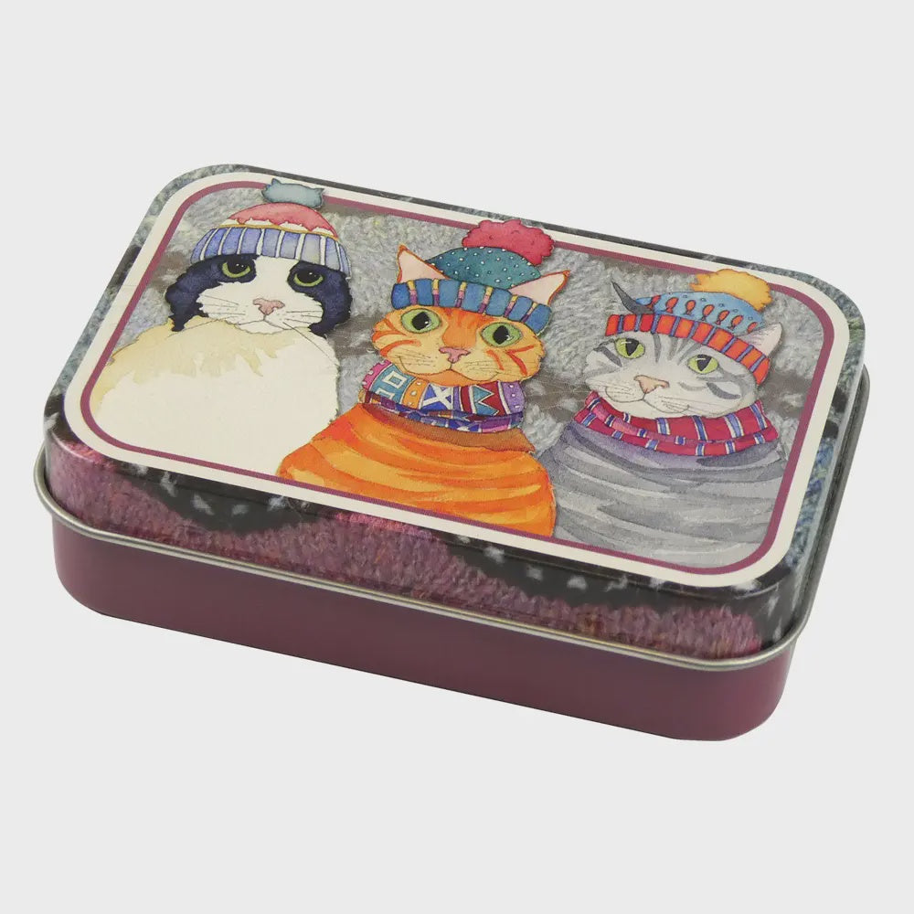 CATS IN HATS - Mini Rectangular Tin