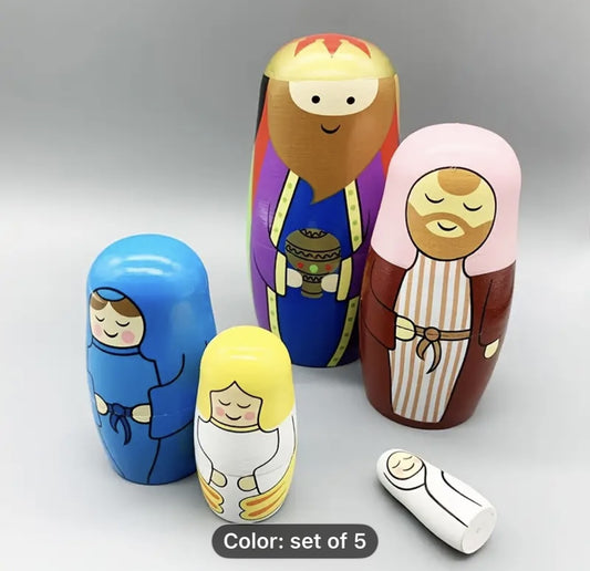 XMAS NATIVITY - Russian Dolls