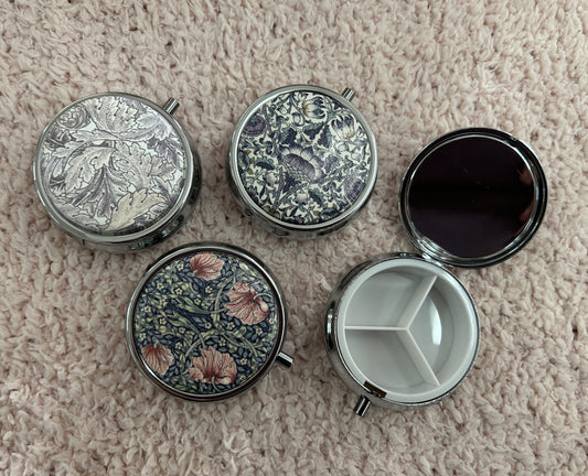 Pill Box - William Morris (2) - 3 Designs