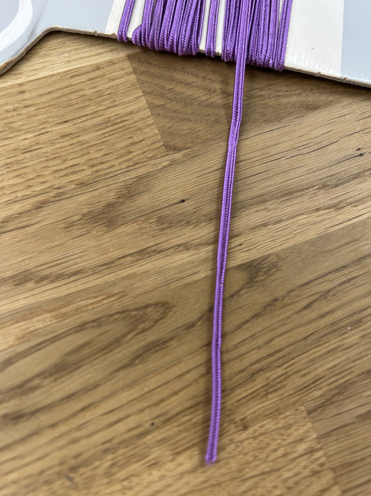 Russia Braid Trim - 3mm - Deep Lilac