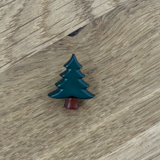 Button with Shank - 20mm - Christmas Tree