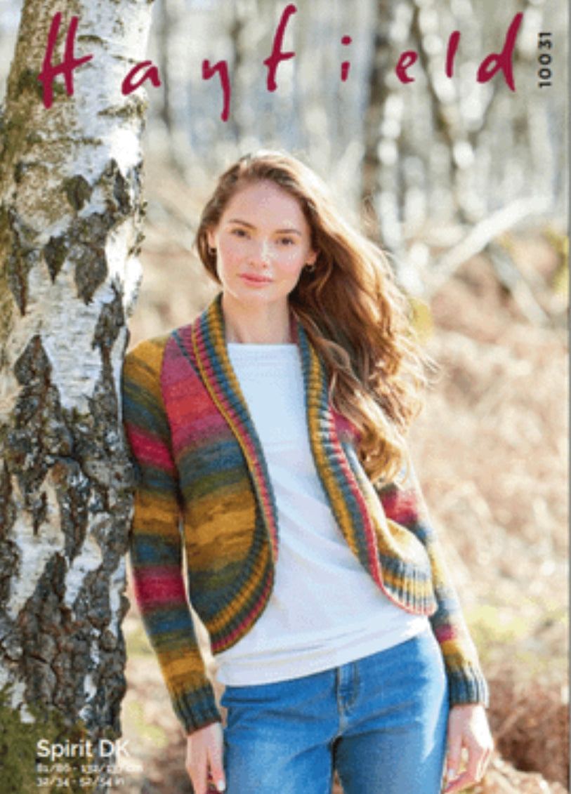 Knitting Pattern 10031 - Cardigan in Spirit DK
