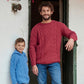 Knitting Pattern 8167 - Sweaters in Bonus Aran