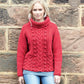 Knitting Pattern 7520 - Sweater in Chunky Tweed with Wool