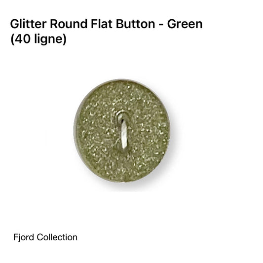 2 Hole Button - 25mm - Sage Green